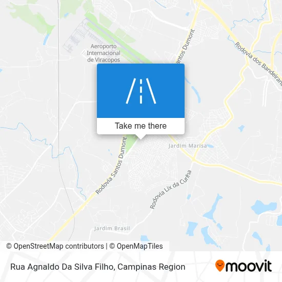 Rua Agnaldo Da Silva Filho map