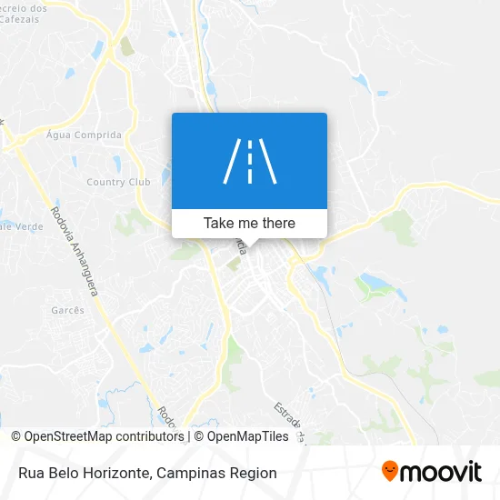 Rua Belo Horizonte map