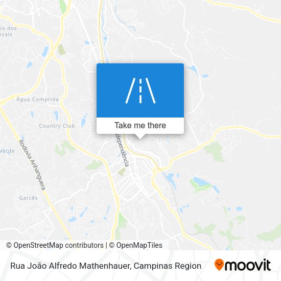 Rua João Alfredo Mathenhauer map