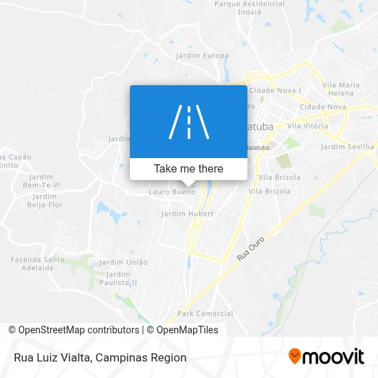 Rua Luiz Vialta map
