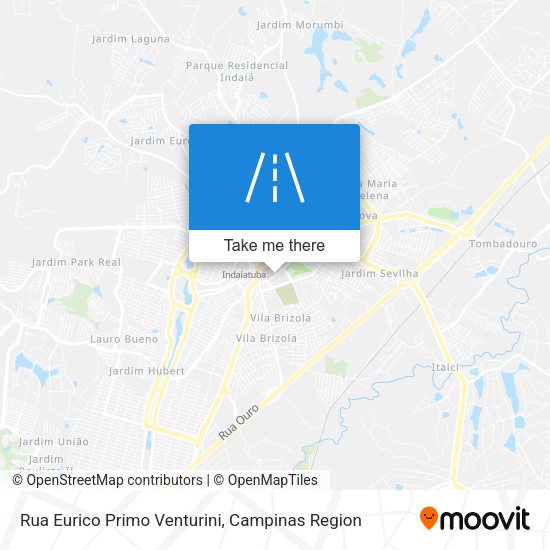 Rua Eurico Primo Venturini map