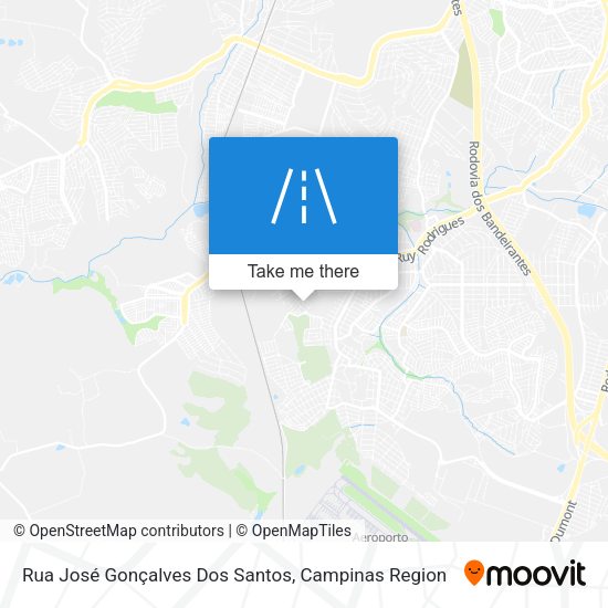 Rua José Gonçalves Dos Santos map