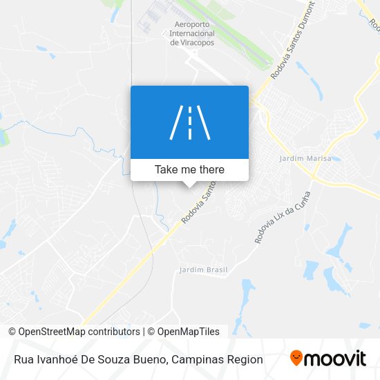 Rua Ivanhoé De Souza Bueno map