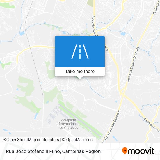 Rua Jose Stefanelli Filho map