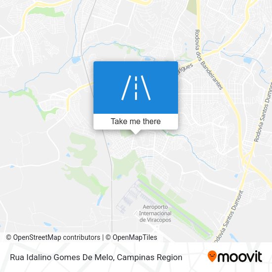 Rua Idalino Gomes De Melo map