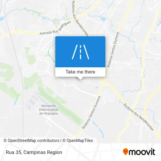 Rua 35 map