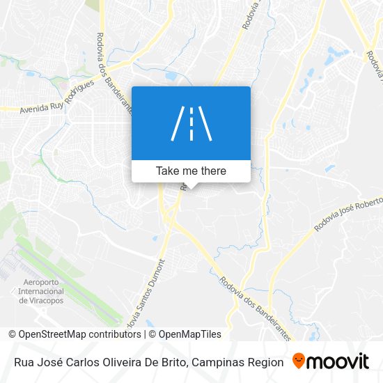 Rua José Carlos Oliveira De Brito map
