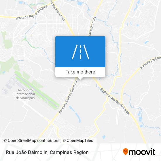 Rua João Dalmolin map