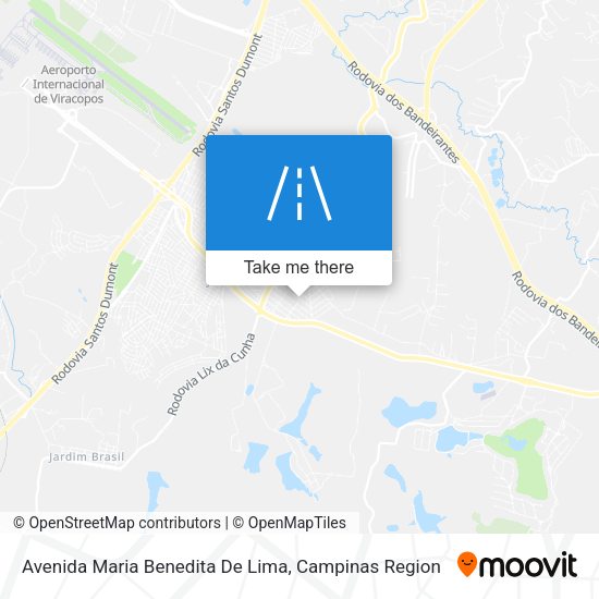 Avenida Maria Benedita De Lima map