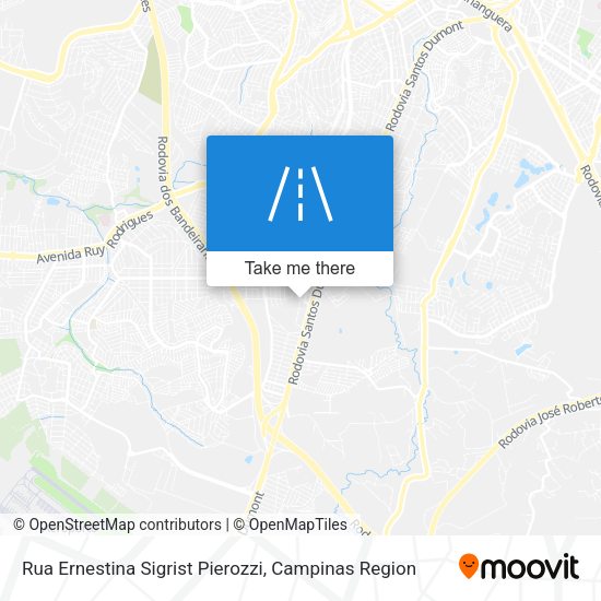 Rua Ernestina Sigrist Pierozzi map