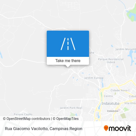 Rua Giacomo Vacilotto map