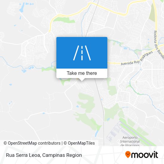 Rua Serra Leoa map