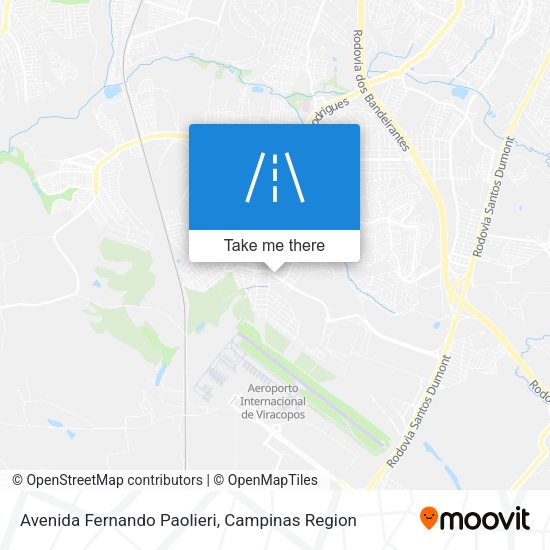 Avenida Fernando Paolieri map