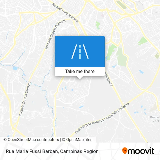 Rua Maria Fussi Barban map