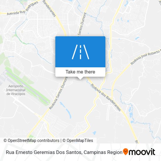 Rua Ernesto Geremias Dos Santos map