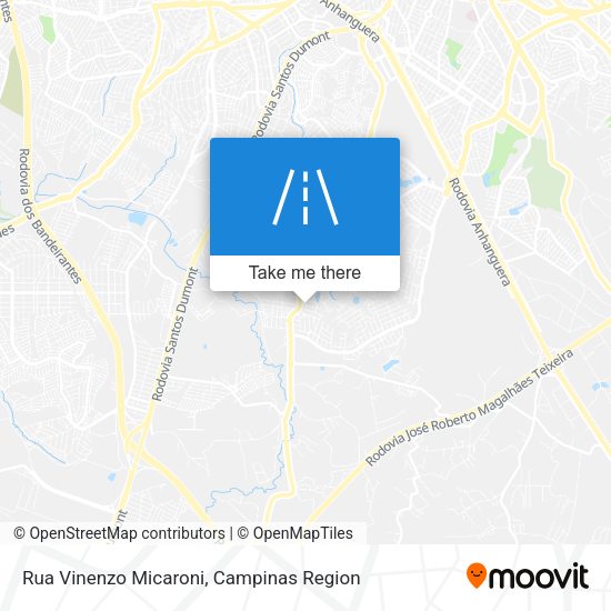 Rua Vinenzo Micaroni map