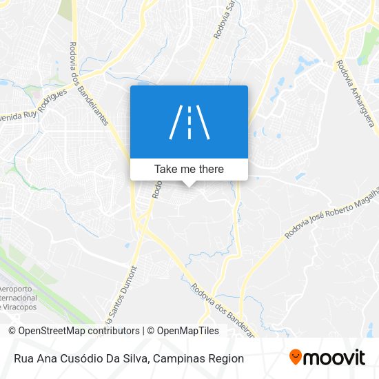 Rua Ana Cusódio Da Silva map
