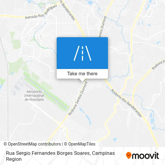 Rua Sergio Fernandes Borges Soares map