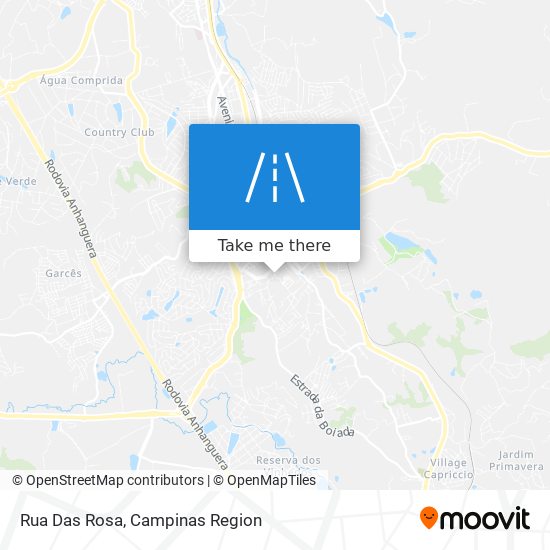 Rua Das Rosa map