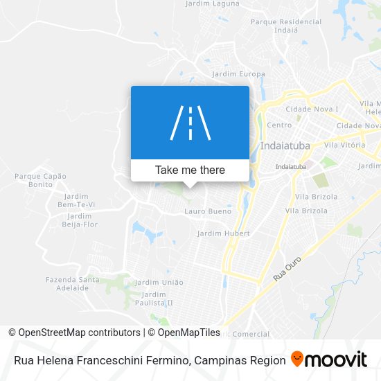 Rua Helena Franceschini Fermino map
