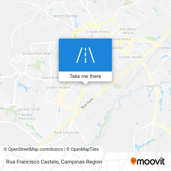 Rua Francisco Castelo map