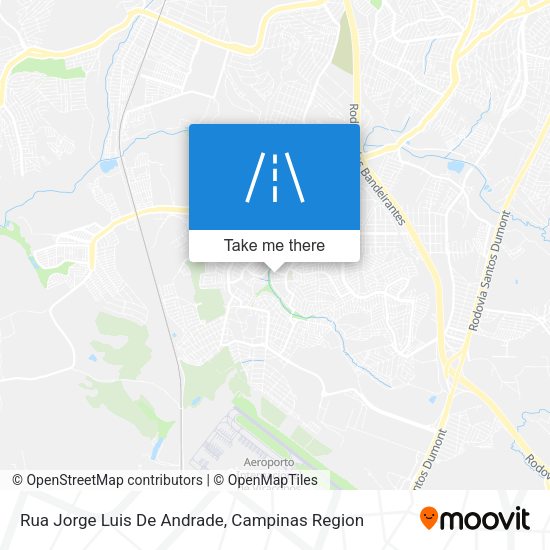 Rua Jorge Luis De Andrade map