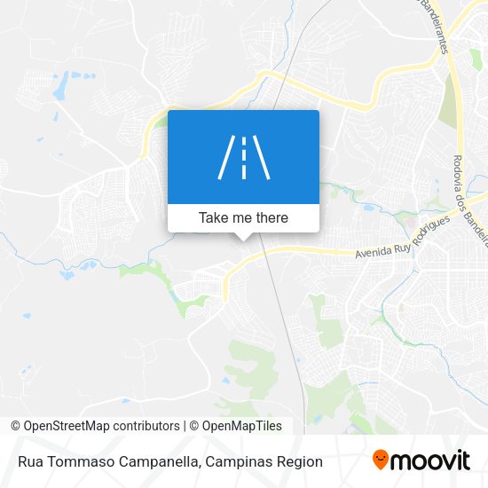 Rua Tommaso Campanella map