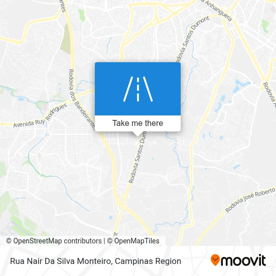 Rua Nair Da Silva Monteiro map