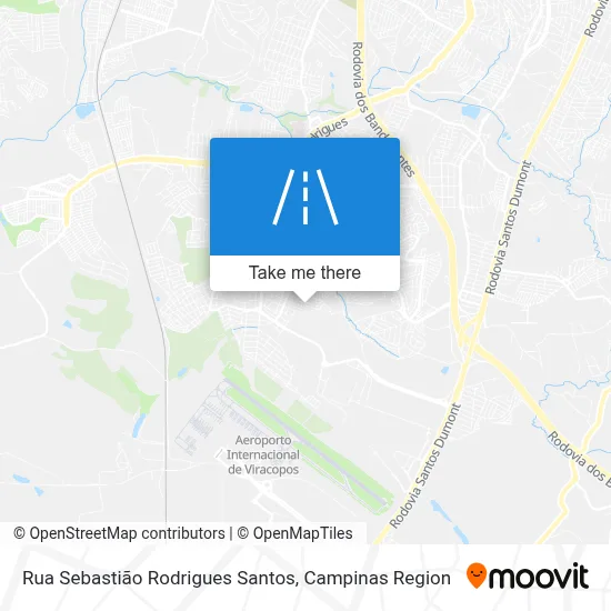 Rua Sebastião Rodrigues Santos map
