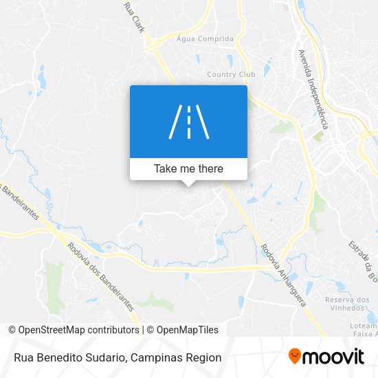 Rua Benedito Sudario map