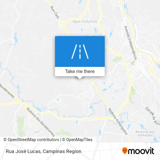 Rua José Lucas map
