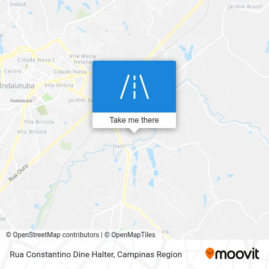 Rua Constantino Dine Halter map