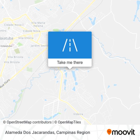 Alameda Dos Jacarandas map