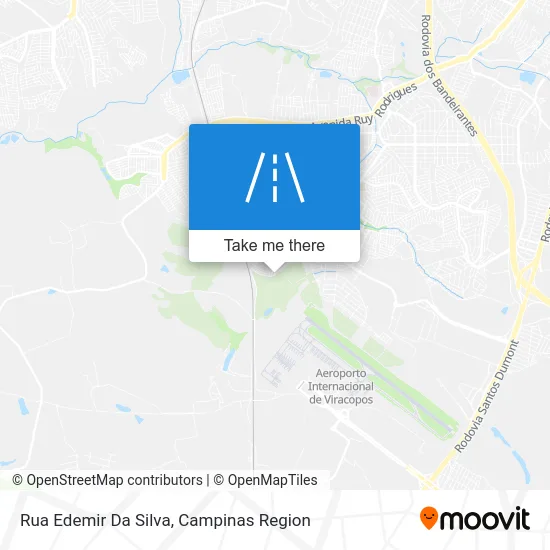 Rua Edemir Da Silva map