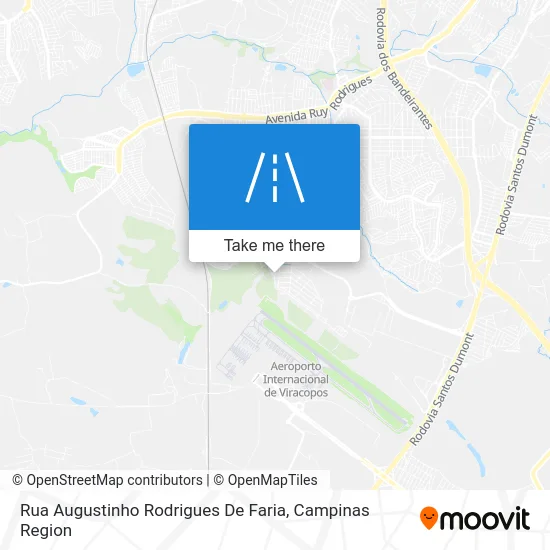 Rua Augustinho Rodrigues De Faria map