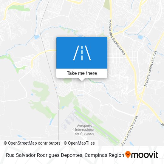 Rua Salvador Rodrigues Depontes map