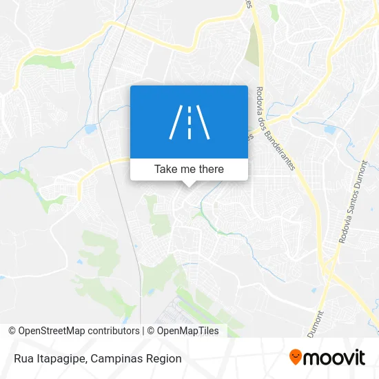 Rua Itapagipe map