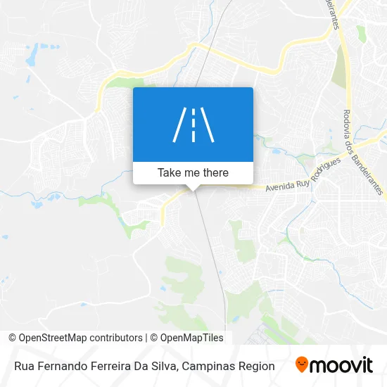 Rua Fernando Ferreira Da Silva map