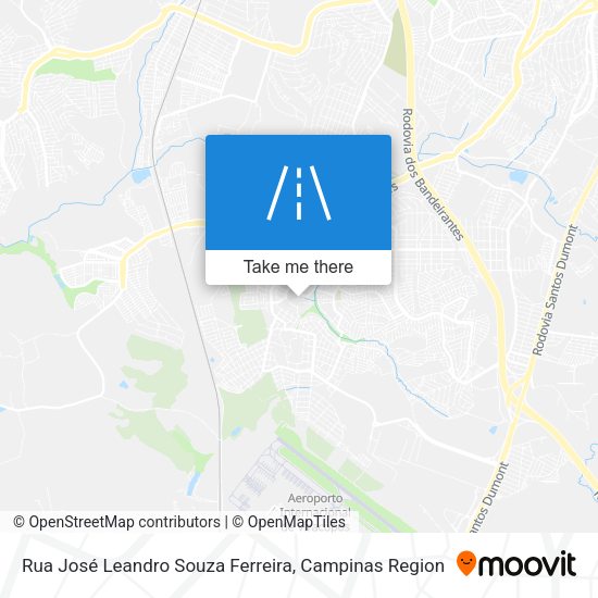 Rua José Leandro Souza Ferreira map