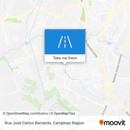 Rua José Carlos Bernardo map