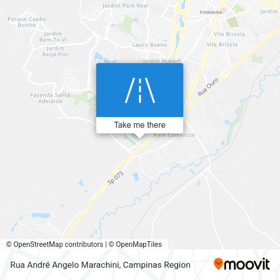 Rua André Angelo Marachini map