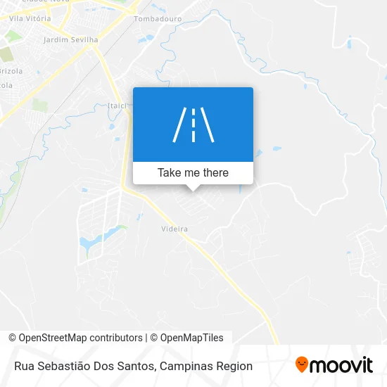 Rua Sebastião Dos Santos map