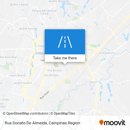 Rua Donato De Almeida map