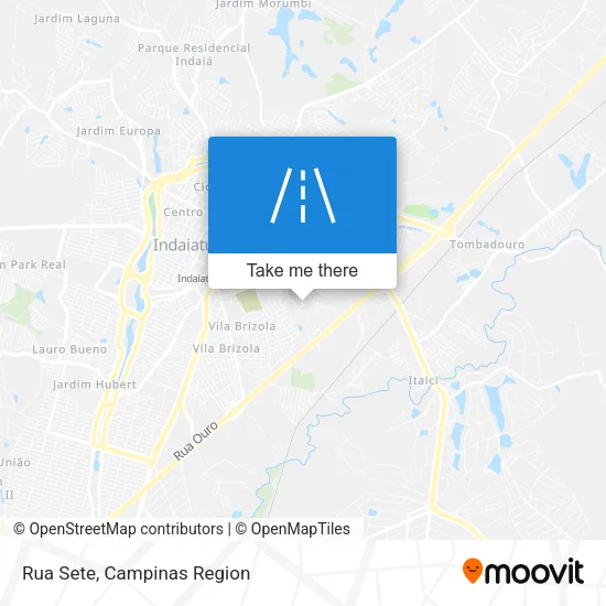 Rua Sete map