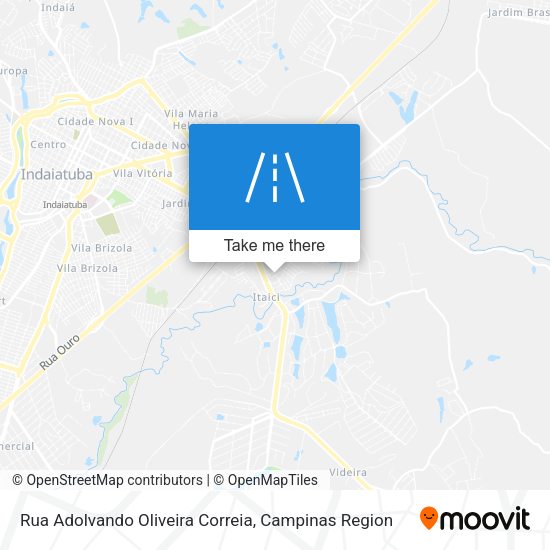 Rua Adolvando Oliveira Correia map