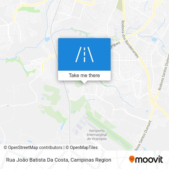 Rua João Batista Da Costa map