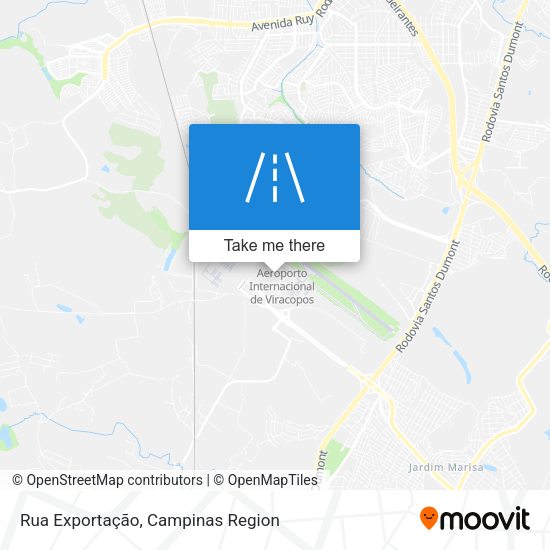 Rua Exportação map