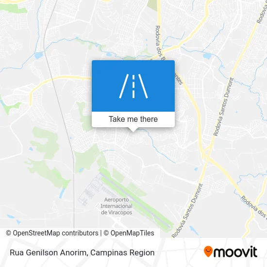 Rua Genilson Anorim map
