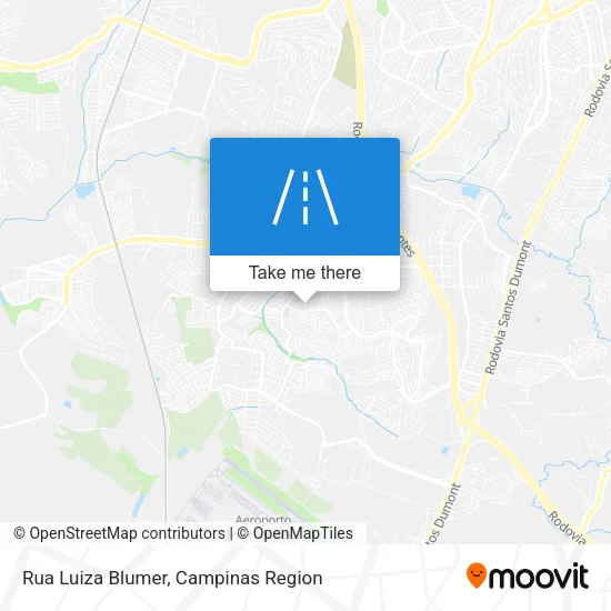 Rua Luiza Blumer map
