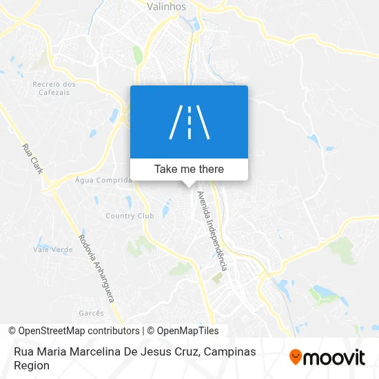 Rua Maria Marcelina De Jesus Cruz map